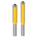 12mm Shank Tungsten Carbide Flush Trim Woodworking Router Bits Wood Milling Cutter with Cutting Diameter 15 19mm Tools