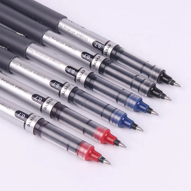 Black Free Ink Roller Pen for Promotion Luxury 0.7mm 0.5mm Roller Ball Pen