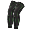 Compression Anti-slip Elastic Knitted Full Leg Knee Sleeve Brace for Running Basketball Football Cycling