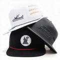 Custom Logo Flat Brim Baseball Cap for Men Embroidered Floral Tropical Leaf Pattern Sports Cap Street for Outdoor Activities