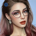 Teenyoun Eyewear Fashion Irregular Frames Glasses Oem Plastic Polygon Metal Optical Computer