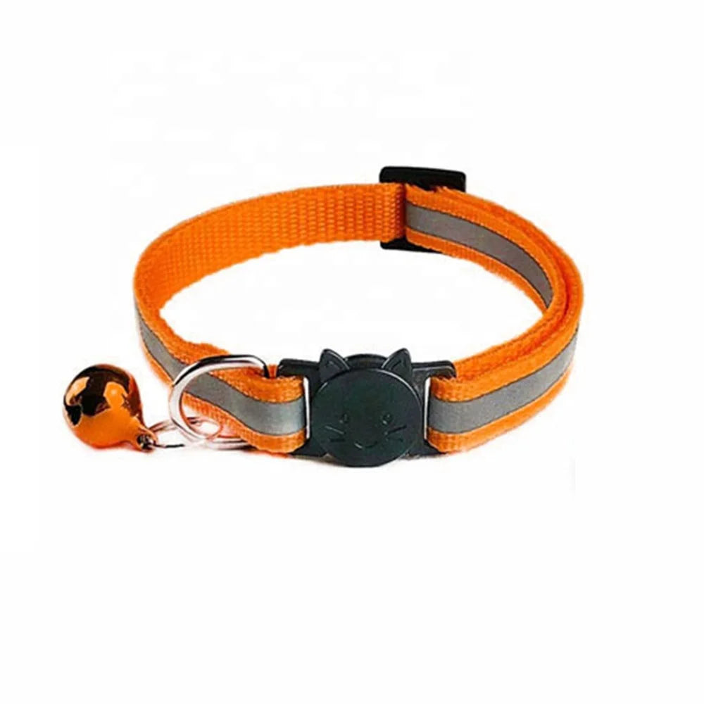 2023 New Manufacturer Adjustable Bell Nylon/Polyester Personalized Cartoon Lock Buckle Pet Collar for Dogs