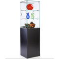 Best-Selling Freestanding LED Cell Phone Display Case Showcase Retail Shop Counter Watch Cabinet Glass Front Easy View