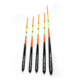 Factory Direct Sale Sycamore Wood Material Fishing Float Colorful Thick Tail Fish Float