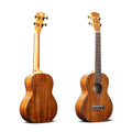Wholesale 24 Inch Solid Acacia Top Handmade Concert Ukulele Tenor Made in China