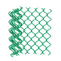 Eco-Friendly Diamond Hole Chain Link Fence Hot Dipped Galvanized PVC Coated Safety Mesh for Playground Park with Design Support