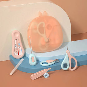 Baby Supplies & Products Newborn Gift Care Set Baby Grooming Nail File Scissors Nose Tweezers Clipper Cutter Kit