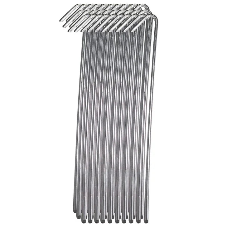 Woqi Wholesale Outdoor BBQ Hiking Camping Stainless Steel Nail Ground Nail Tent Accessories Pegs