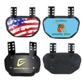 Sports Football Back Plate Lower Back Plate for Shoulder Pads- Rear Back Protector Foam for Youth Kids and Adults