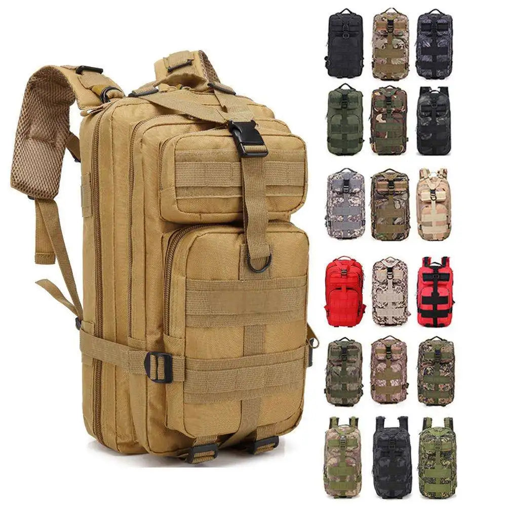 Small 30L Tactical Assault Backpack Hiking Bag Extreme Water Resistant Small Rucksack Molle Bag for Traveling Camping