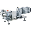 High Pressure Mobile Machine Stainless Steel High Viscosity Sanitary Lobe Rotor Rotary Pump MegaBDM
