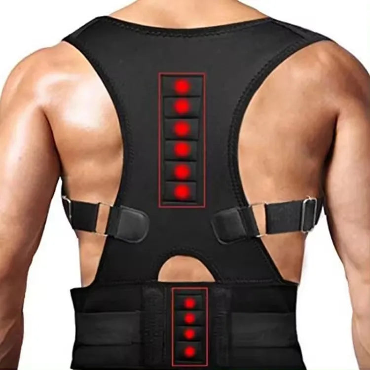 Adjustable Magnetic Body Posture Corrector Straightener Back Support for Shoulder Alignment Premium Quality Orthopedic Device