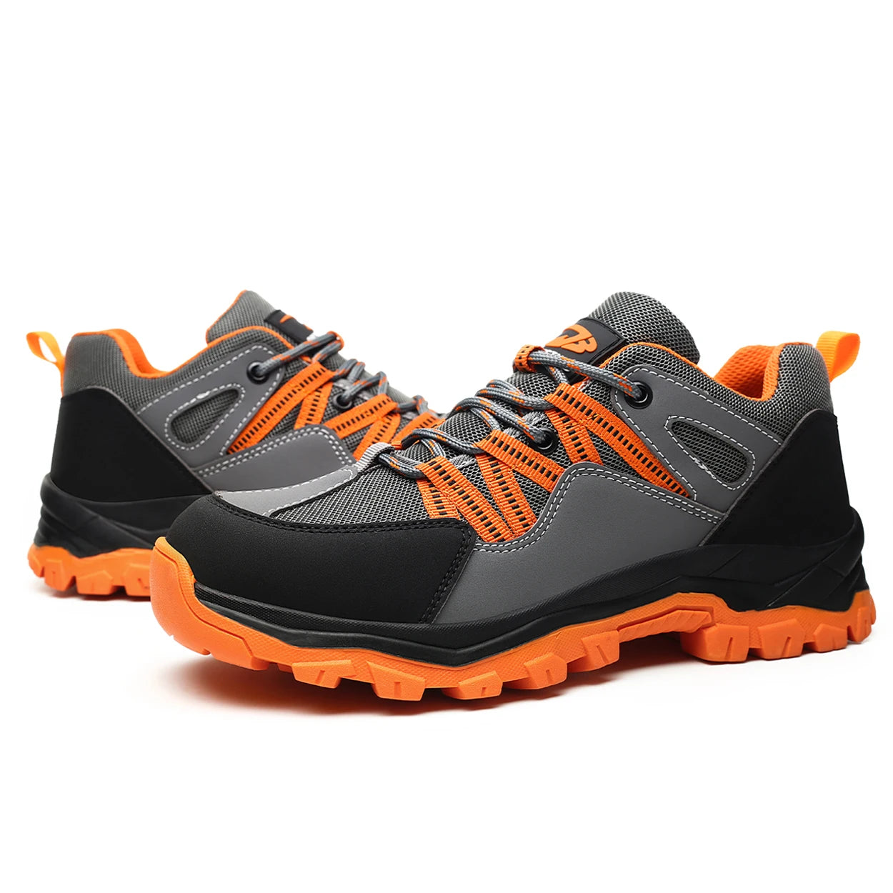 AMAWEI Safety Shoes for Men Safety Sneakers Steel Toe Shoes Lightweight 561