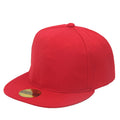 Customization Canvas Snapback Hats Hip-hop Flat Bill Brim Adjustable DIY Embroidered Printed Logo Outdoor Baseball Cap