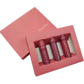 Custom 3 Packs Lipgloss Gift Set Packaging Slider Drawer Box Private Printing with Insert Tray