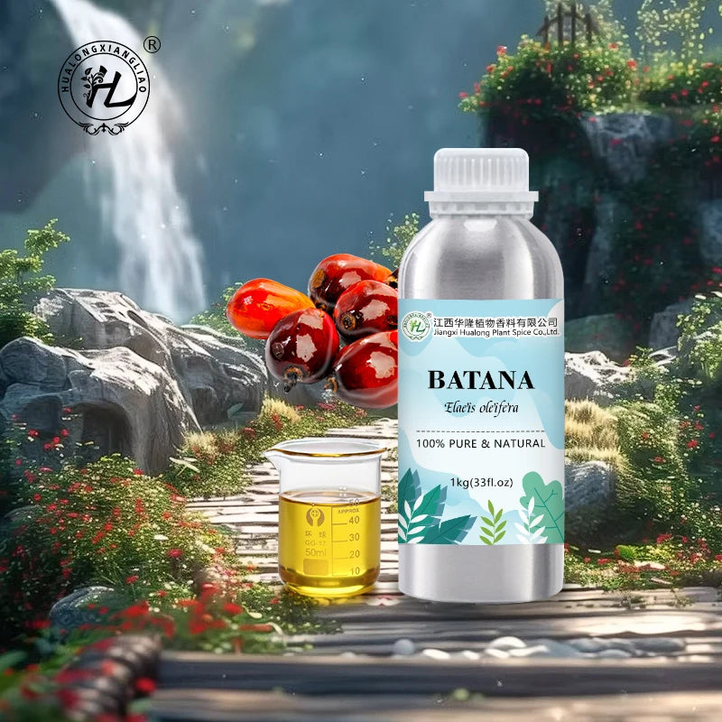 Golden Batana Oil Organic for Hair Growth - 100% Pure Natural Honduras Elaeis Oleifera Kernel Cold Pressed | Bulk Price 1kg