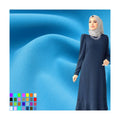 Strong Environmental 210gsm 82% Nylon 18% Spandex 4 Way Stretch Waterproof Breathable Plain Swimwear Fabric for Muslims