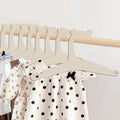 Factory Direct Hot Sale Little Bear Style Cartoon Animal Wooden Clothes Display Hanger for Kids