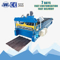 Tile Making Machinery Ibr Trapezoidal Roof Tile Roll Forming Pbr R Panel Roofing Sheet Making Machine for Sale
