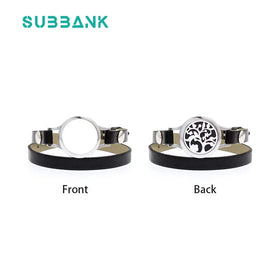 Subbank Zinc Alloy Printed Fashionable Durable Eco-Friendly Waterproof Bracelet 30-39mm Band Width