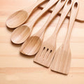 2026 New Modern Eco-friendly 30cm Bamboo Non-Stick 5-Piece Kitchen Cookware Set