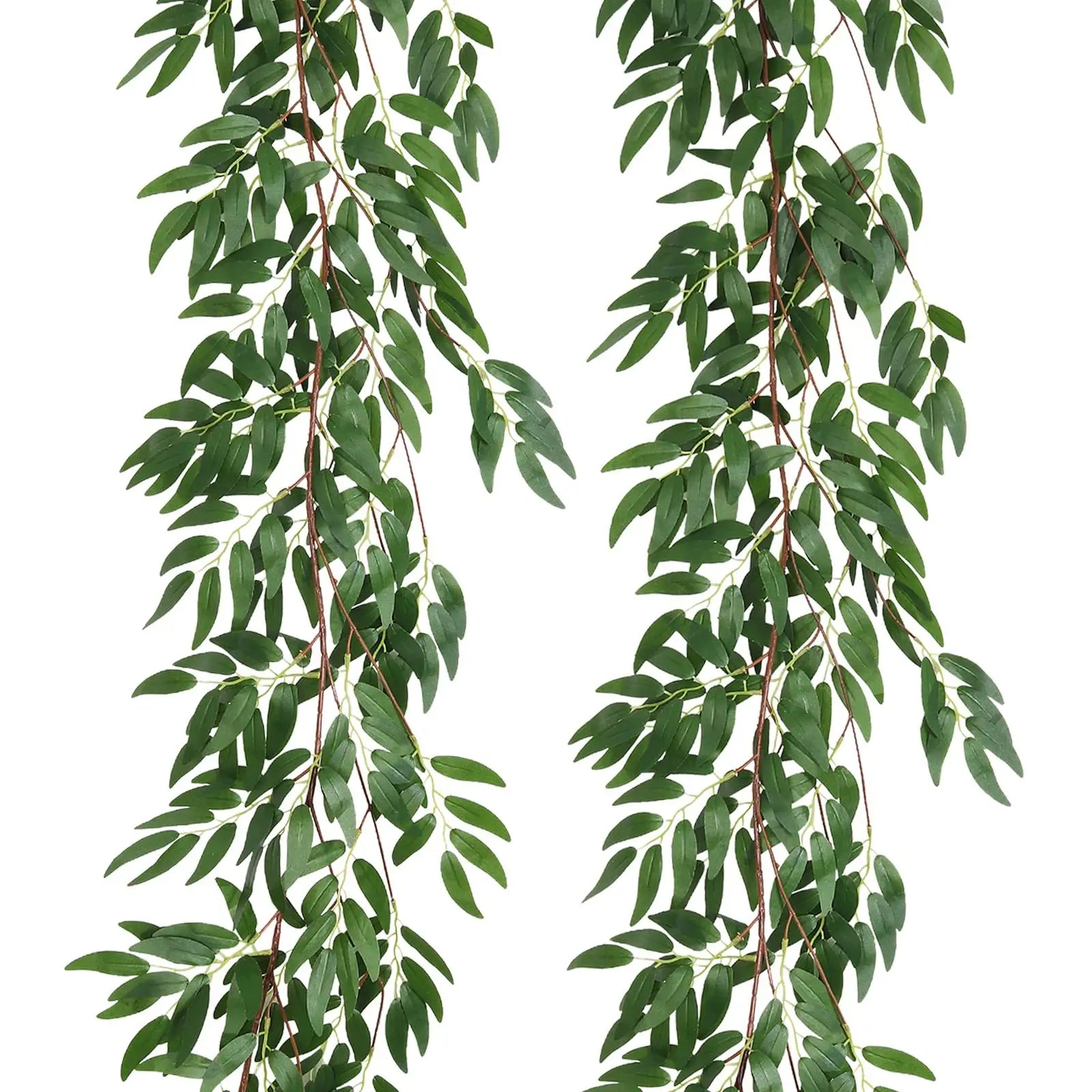 Artificial Eucalyptus Leaves Greenery Wall Hanging Decor Artificial Flower Rattan for Wedding Party Eucalyptus Garland