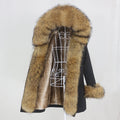 OFTBUY 2023 Long Waterproof Parka Winter Jacket Women Real Fur Coat Natural Raccoon Fox Fur Hood Outerwear Streetwear Removable