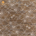 3d Lace Fabric French Lace Fabric Luxury Embroidered Bridal Lace Fabric for Bridal Veils Wedding Dress