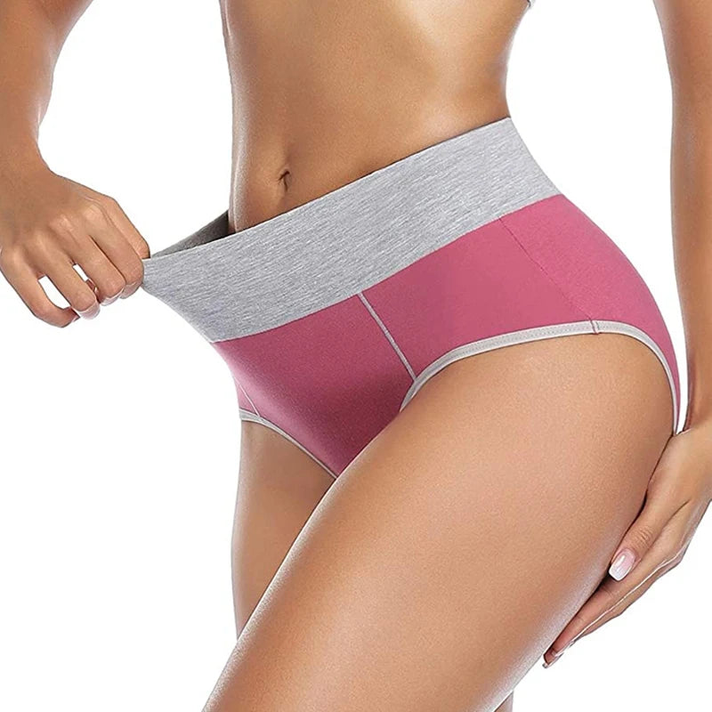 Women's Plus Size Super Absorbent Lining Leakproof Physiological Period Menstrual Panties Underwear