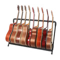 Factory Wholesale Portable and Durable Good Quality Guitar Stand Hot Sale Guitar Display Rack Can Be Held 9 Guitars Could OEM