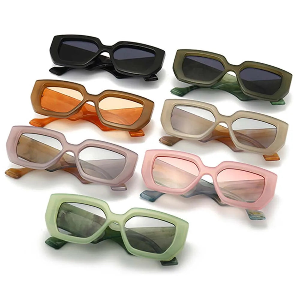 Clear Thick Frame Eyewear Glasses Blue Light Filter Optical Frames Sun Glass for Woman