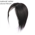 Human Hair Toppers Cuticle Intact Virgin Hair Clip in Toppers Hair Replacement System Swiss Lace Base Toupee Hairpiece for Women