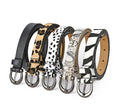 Factory Wholesale Zebra Snake Leopard Pattern Pin Buckle Decoration Faux Leather Ladies' Animal Print Belt for Jean