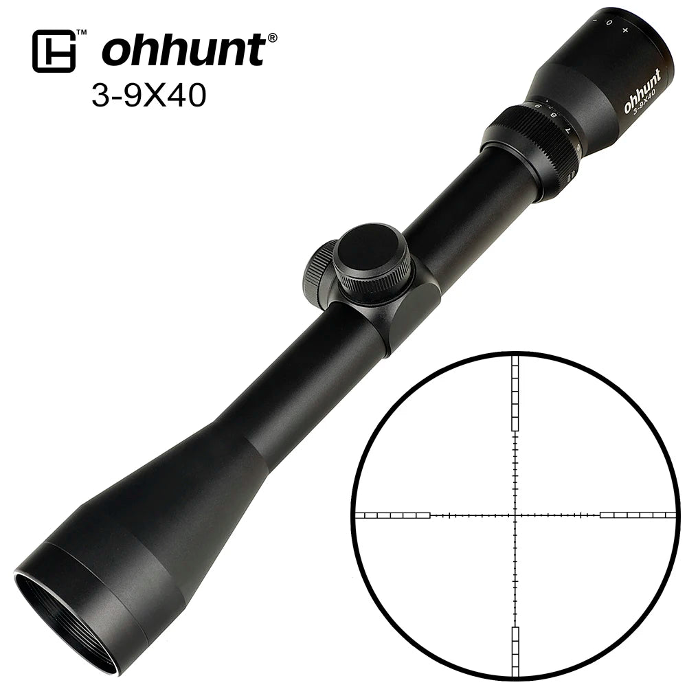 Ohhunt Customized Long Range Optic Scope 3-9X40 Economic Tactical Sight Scope for Sale