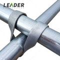 Agriculture Tunnel Greenhouse Accessories Mental U Clips Steel Wire Galvanized Pipe Cross Connected Parts U Shape Metal Clip