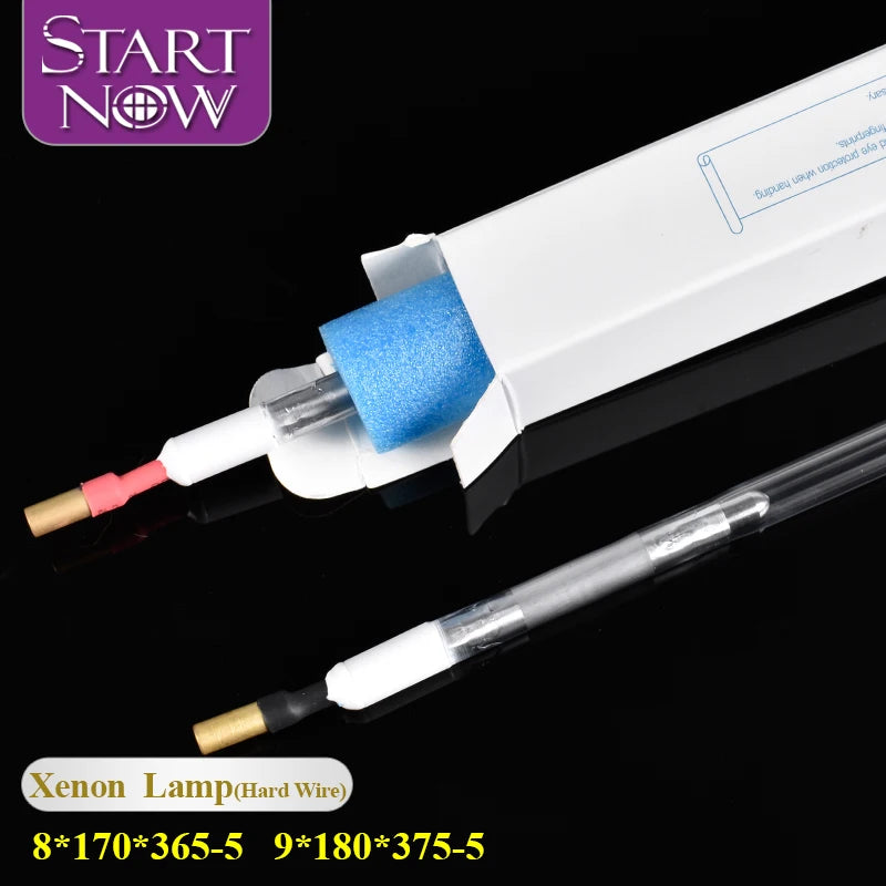 Laser Machine Xenon Lamp Nd YAG Laser Pulsed Tube Xenon Short Arc Lamp Light Bulb for Laser Cutting Machine Welding Flash Lamp
