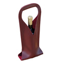 Stocked PU Leather Wine Holder Wine Sleeve Carrier Wine Tote Carrier Pouch Champagne Beer Bottle Gift Bags for Tasting Part