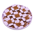 Silicone Flower Slow Feeder Snuffle Mat Help Slow Down Eating Speed for Dogs Puppies