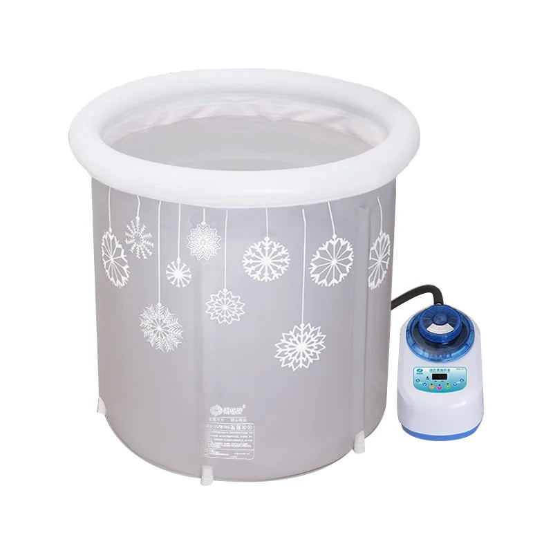 Chufang Portable Steam Soaking Hot Bathtub and Spa Bubble Generator Large Plastic Bathtub Hot Tub Spa Outdoor
