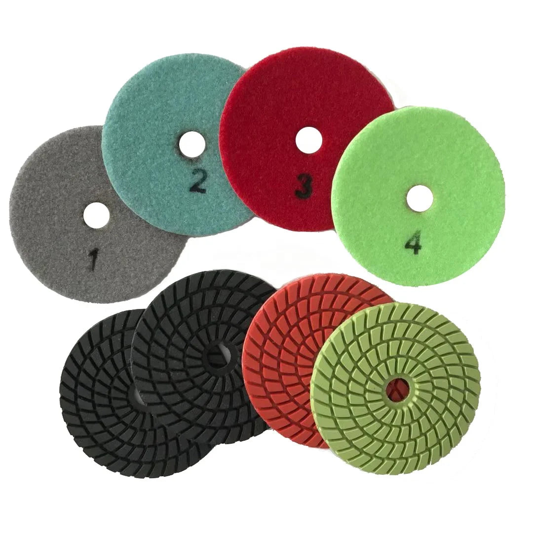 4inch 100mm Factory Direct Sell Saw Blade Stone Polishing Granite Polish Pads
