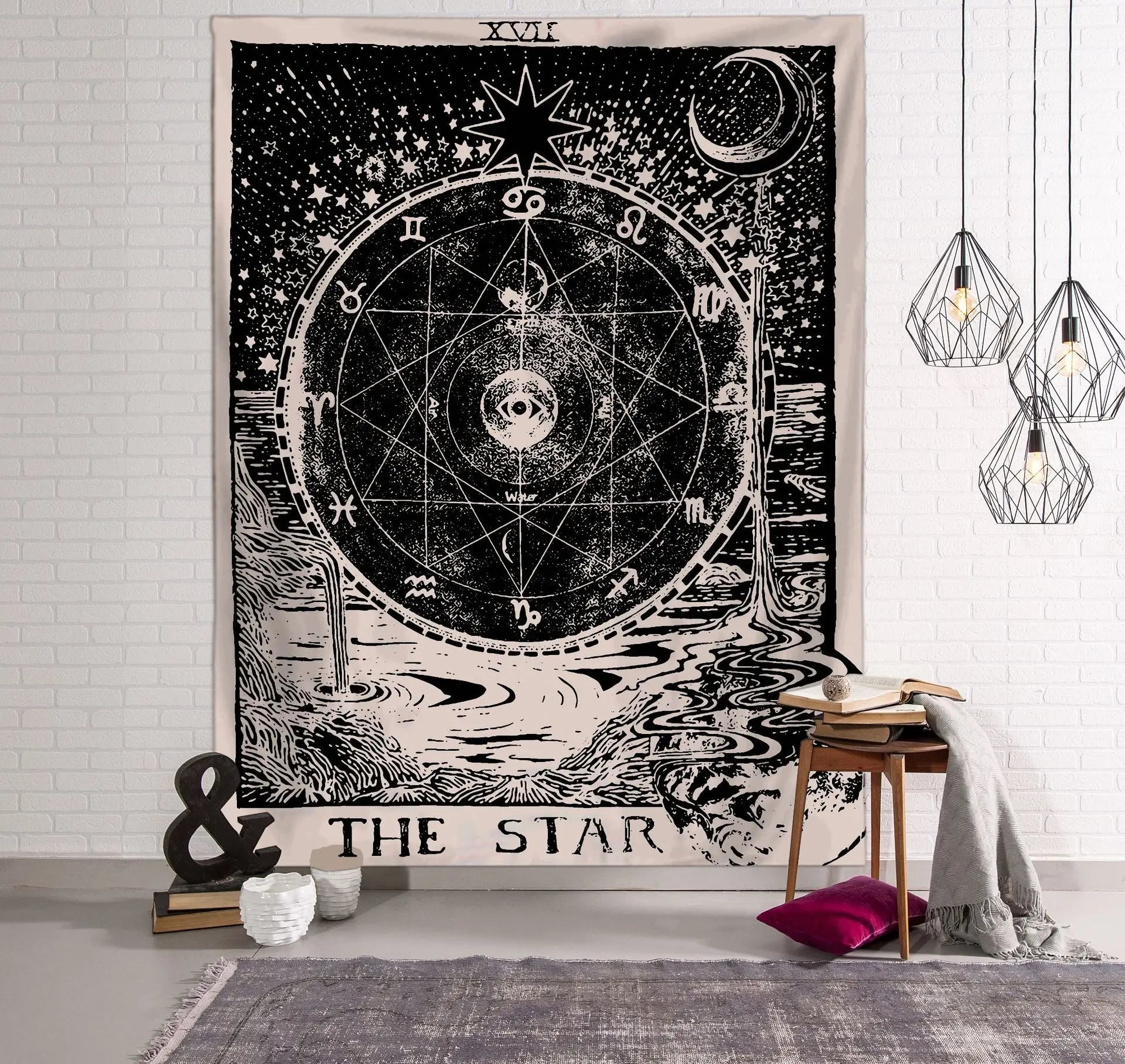 Nordic Room Tapestries Party Photography Backdrop