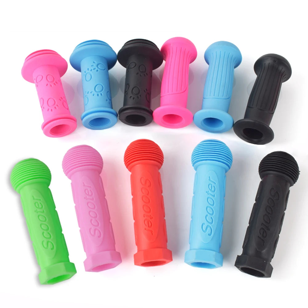 FMFXTR Children Bicycle Handle Outdoor Sports Bicycle Grasp Silicone Skid Material Safety Non-toxic Grasp Bicycle Accessories