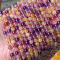 Wholesale Factory Mixed Stone Beads Bulk Gemstones Loose Quartz Bracelet  Natural Stone Beads Super Seven for Jewelry Making