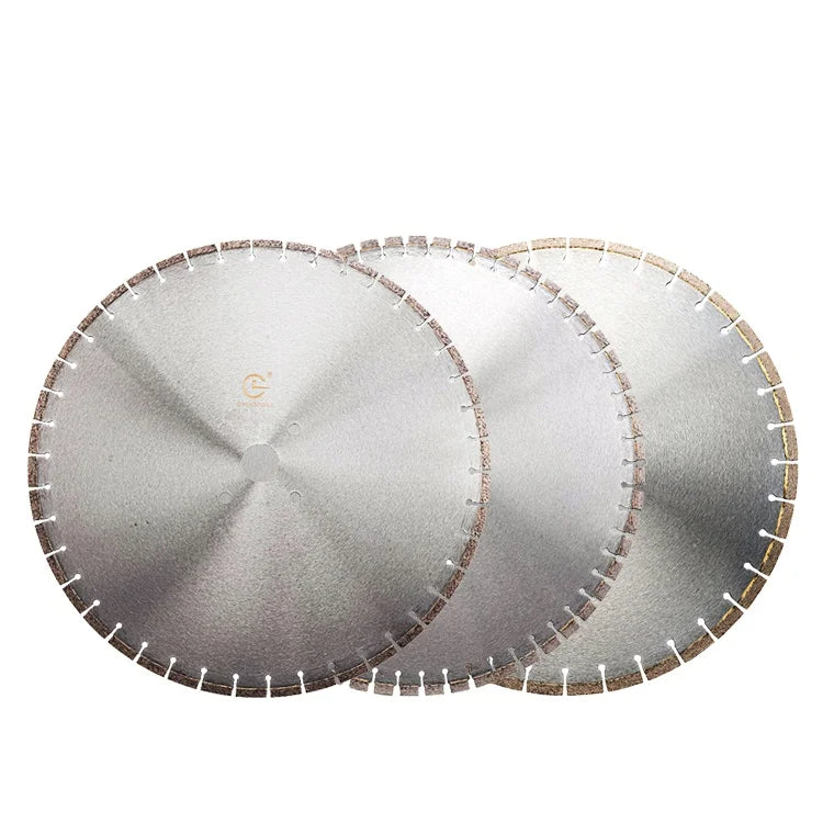 OEM Industrial High Frequency Welded 700mm 12mm Thick Diamond Key Slot Stone Granite Cutting Disc Saw Blade