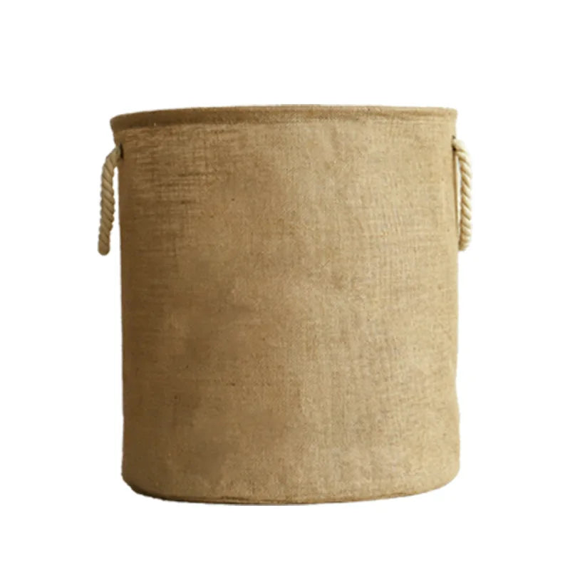 Woven Collapsible Foldable Laundry Basket for Blankets Laundry Hamper Organizing Bedroom Storage Clothes Hamper