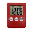 ABS Plastic Mini Electronic Countdown Magnetic Digital Kitchen Scale Portable Small Home Kitchen Modern Black