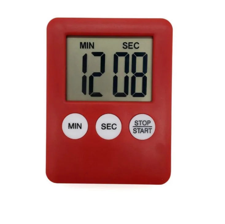 ABS Plastic Mini Electronic Countdown Magnetic Digital Kitchen Scale Portable Small Home Kitchen Modern Black