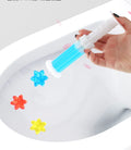 Custom Logo Toilet Aromatic Air Freshener Toilet Bowl Detergent Flower Cleaner Gel