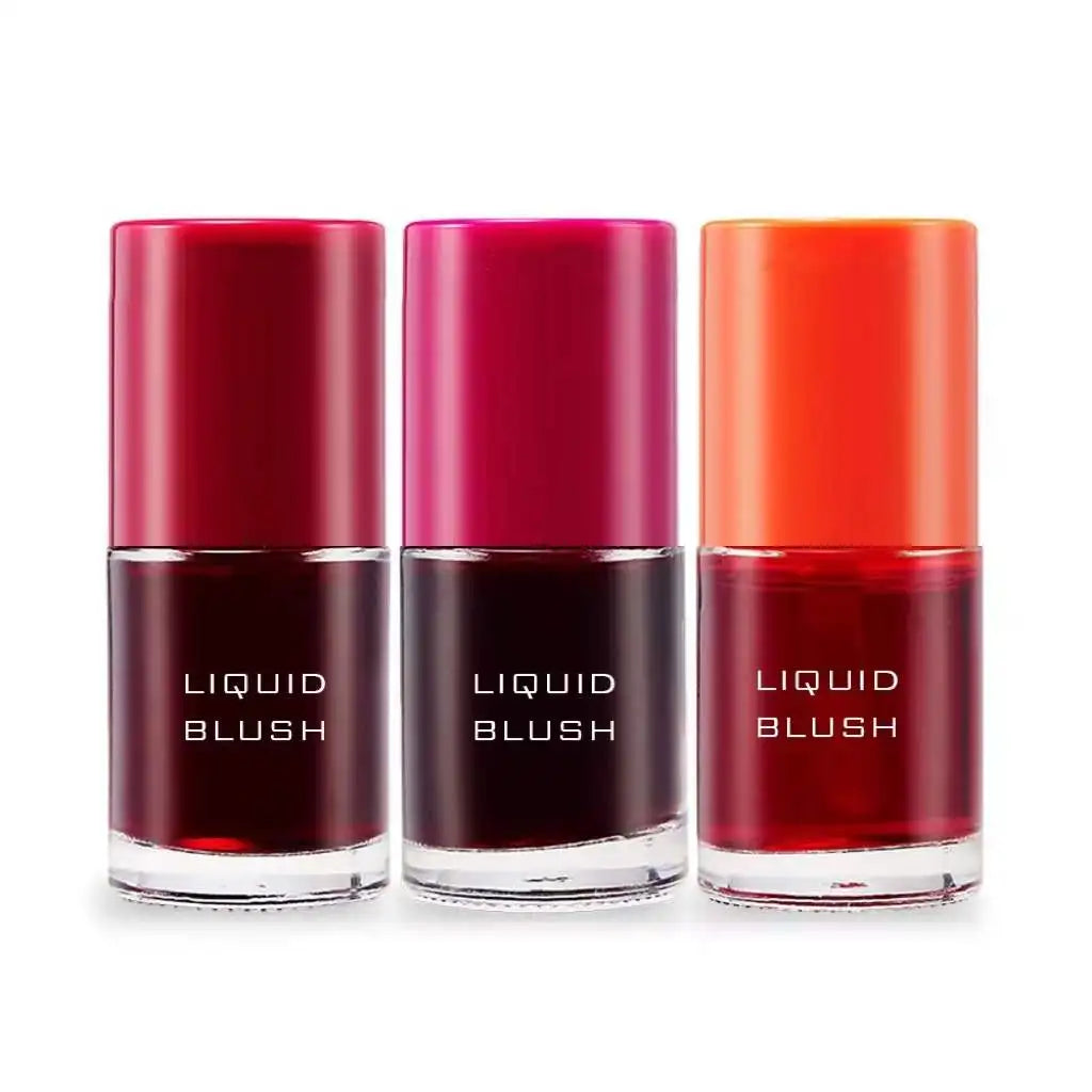 Private Label Wholesale Long-Lasting Korean Makeup No Brand Waterproof Little Scheme Liquid Blush Sticky Mineral Ingredients