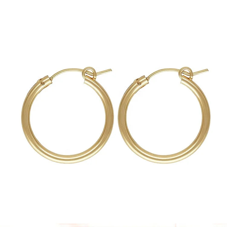 Premium Euro Style Hook for Jewelry Making 14k Gold Filled Earrings with Hook 14k Gold Filled Jewelry Findings & Components